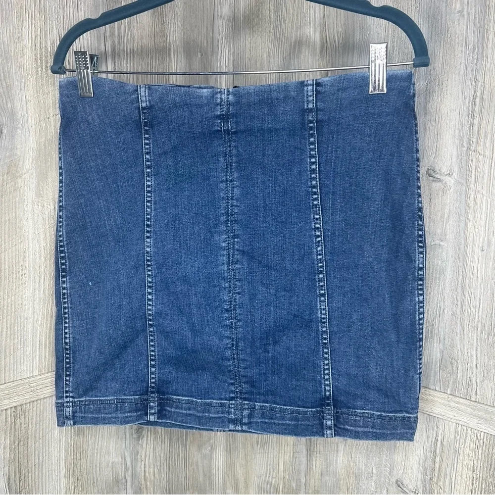 Free People Femme Denim Skirt
